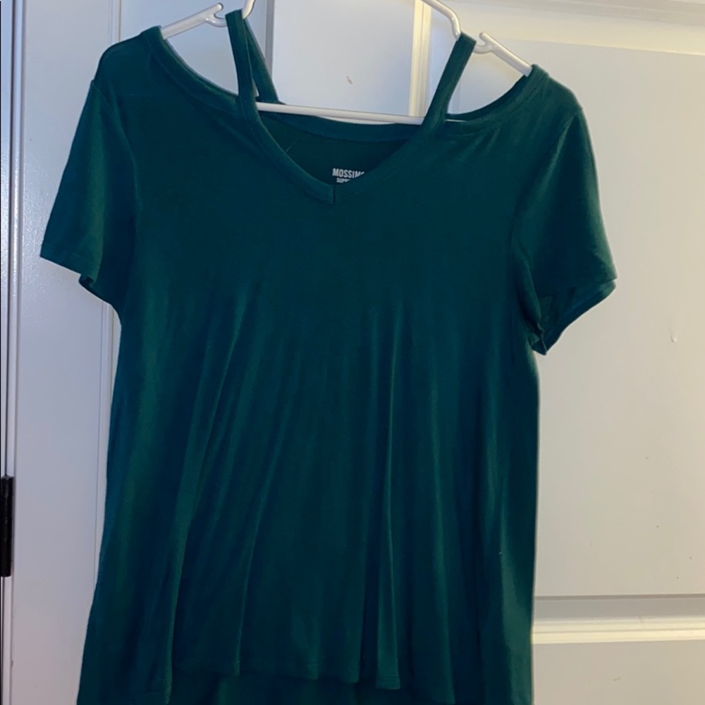 Cut Out Blue Tee